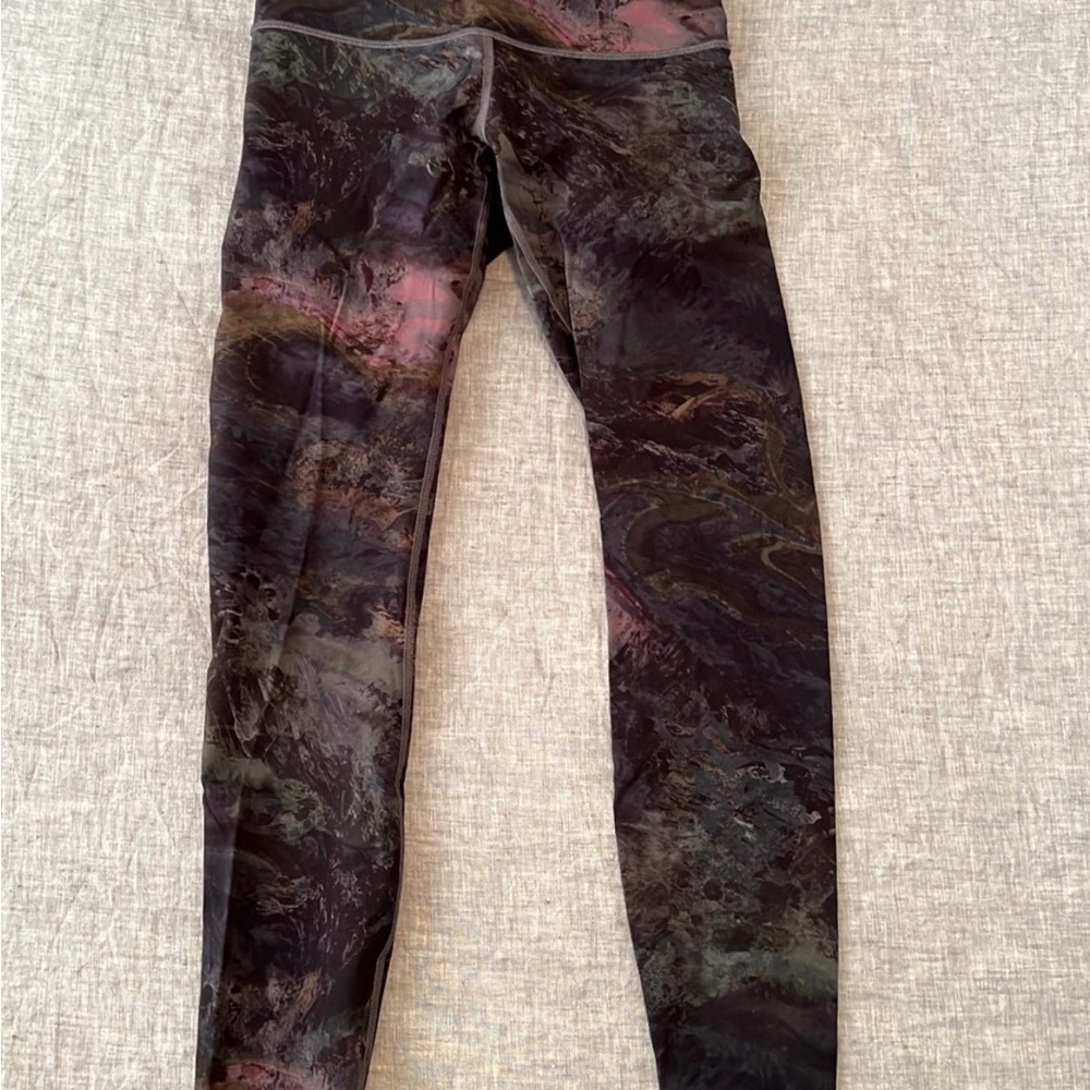 Multicolor Abstract Leggings